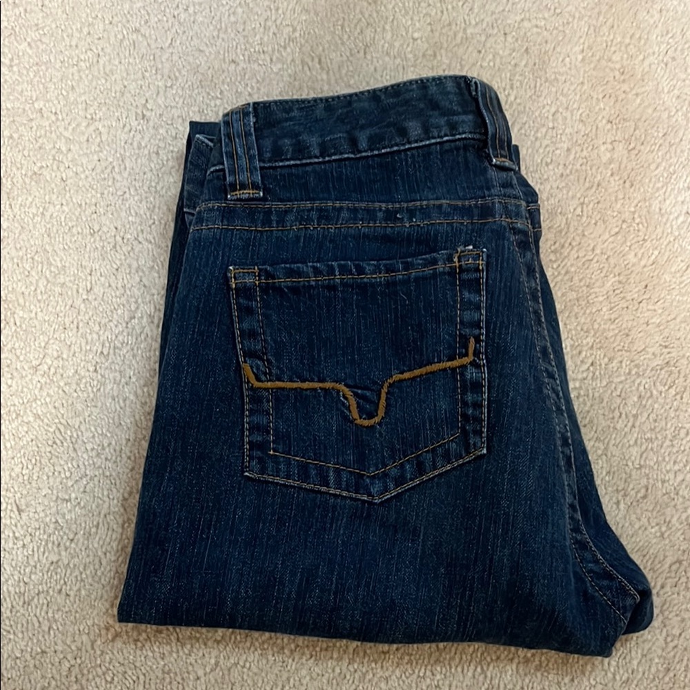 Kimes Ranch Dark Blue Boot Cut Jeans